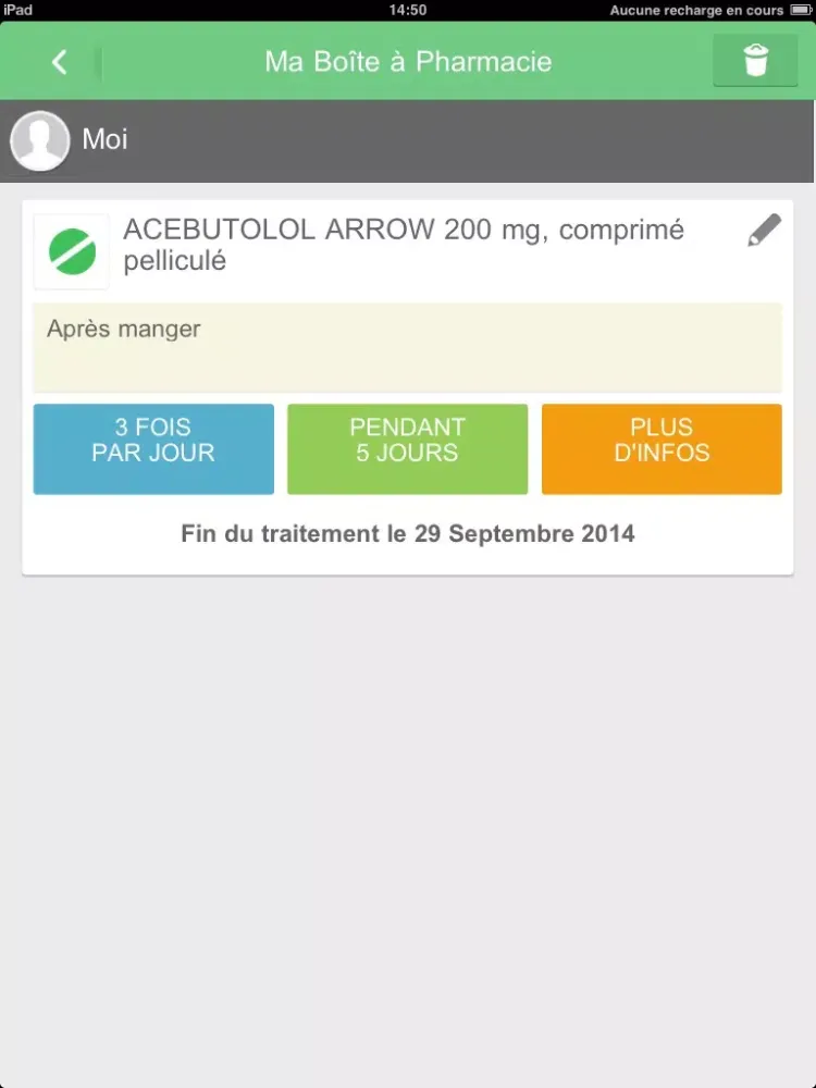 Médicaments AZ iPad 應用截圖