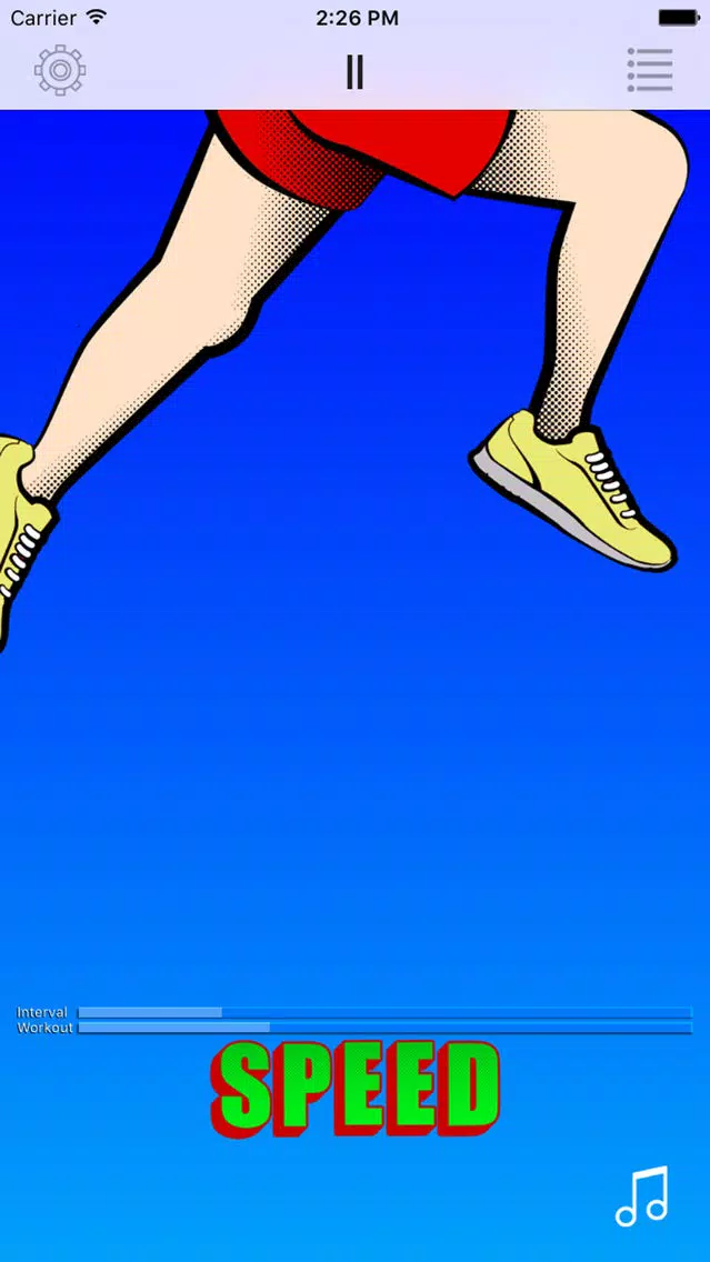 Zrzuty ekranu Fartlek Yourself
