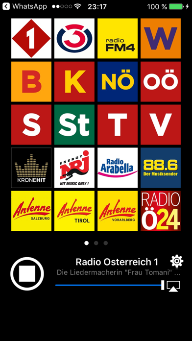 Скриншоты Radio Austria FM