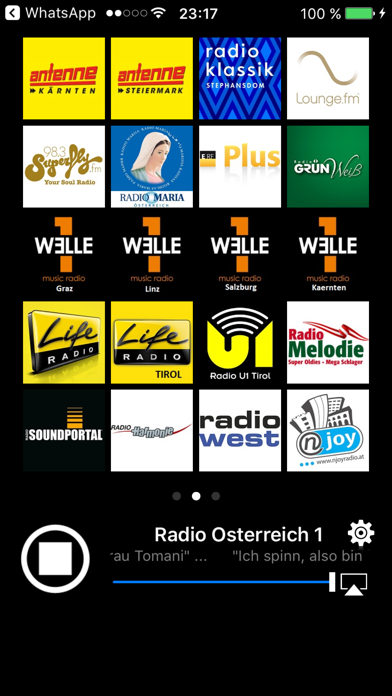 Скриншоты Radio Austria FM