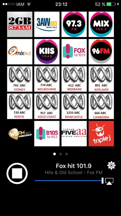 Tangkapan skrin Radios Australia