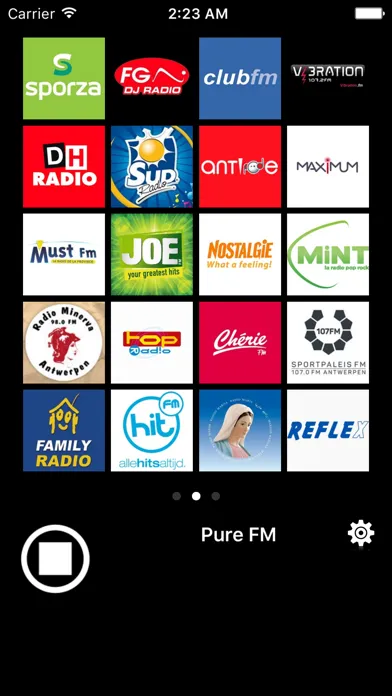 Radios Belgique スクリーンショット