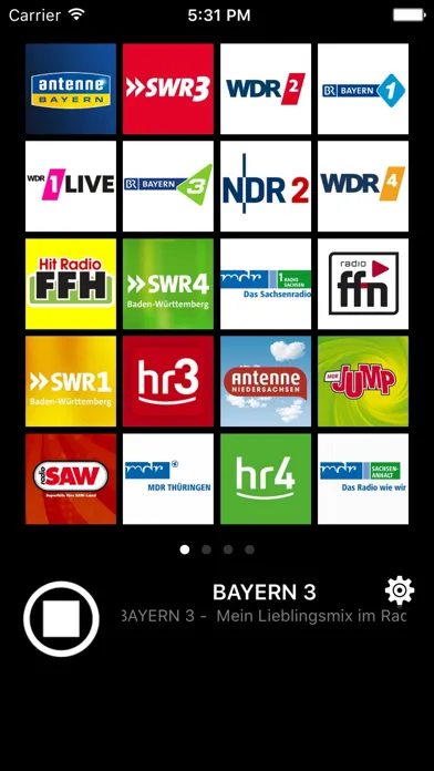 Radios Deutschland स्क्रीनशॉट