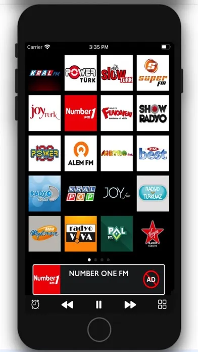 Screenshot di Radyo Türkiye FM
