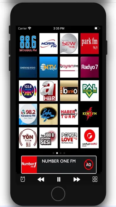 Screenshot di Radyo Türkiye FM