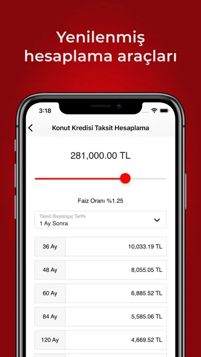 ภาพหน้าจอของ OYAK Mobil