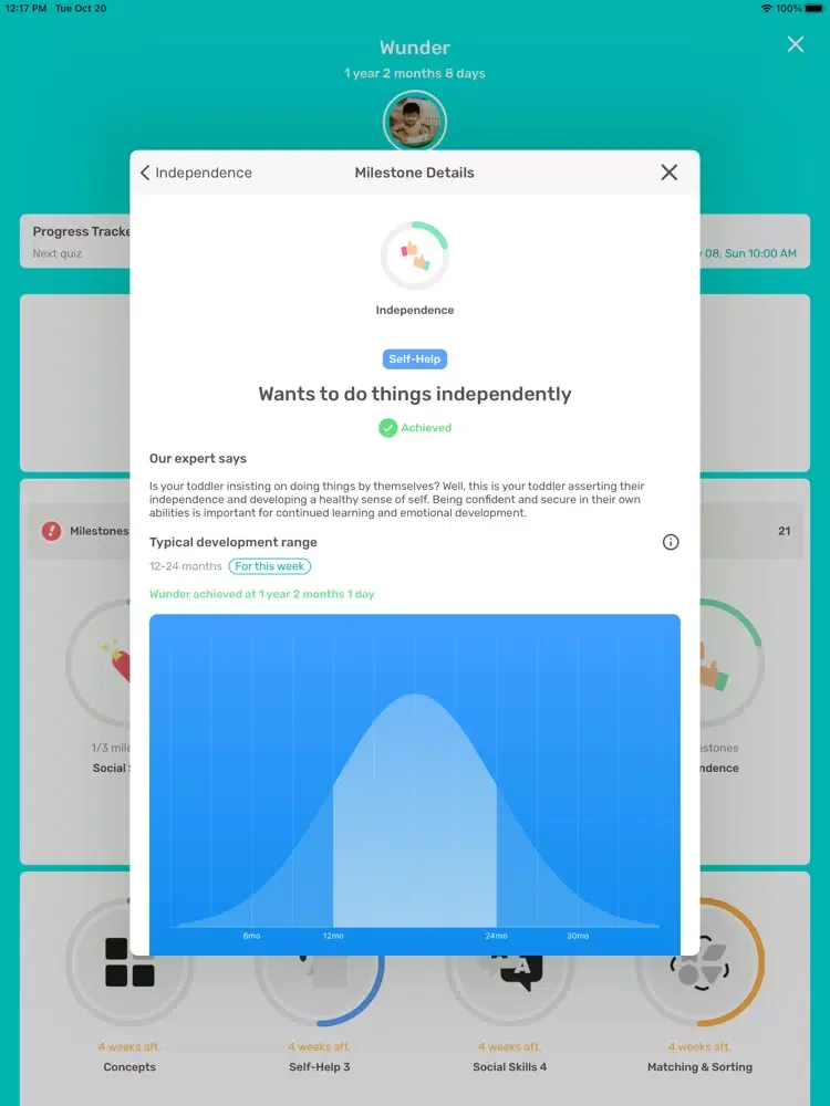 Wunder - Baby Tracker iPad  Ekran Görüntüleri
