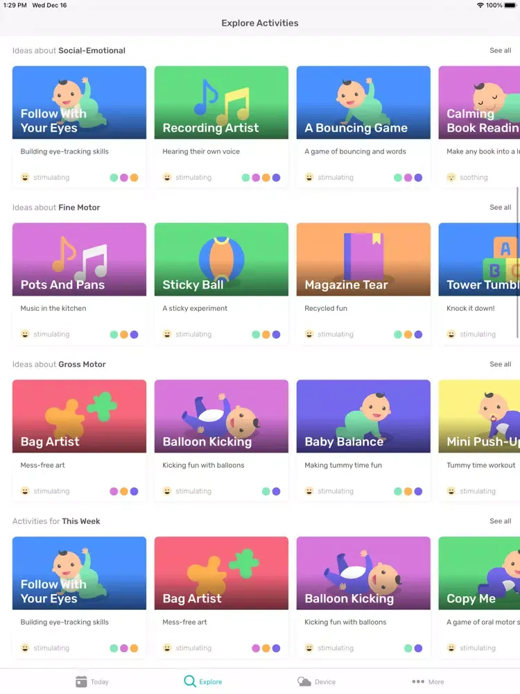 Wunder - Baby Tracker iPad  Ekran Görüntüleri