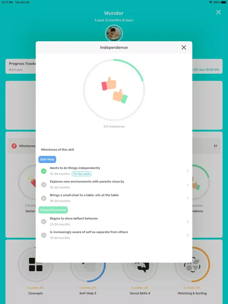 Wunder - Baby Tracker iPad  Ekran Görüntüleri