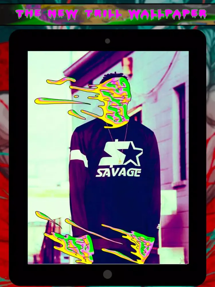 Trill Wallpaper iPad  스크린샷