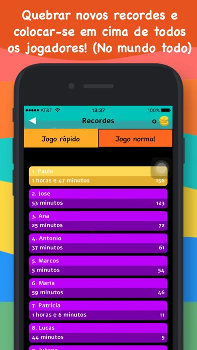 Capturas de tela do Logo Test: Brasil Quiz & Jogo