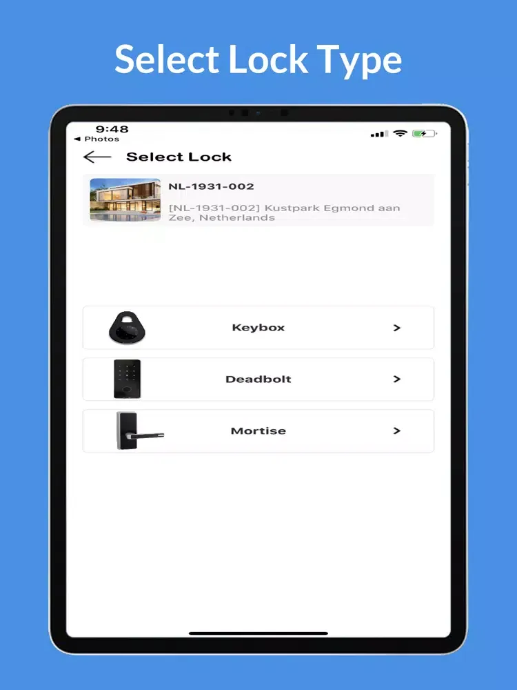 Mesh SmartLock iPad  Ekran Görüntüleri