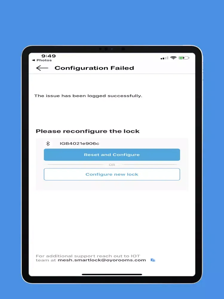 Mesh SmartLock iPad  Ekran Görüntüleri