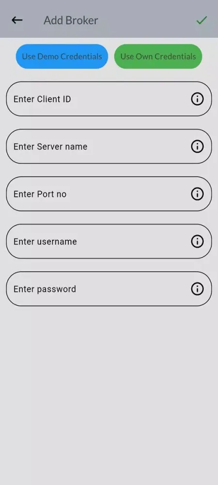 MQTT Dashboard Ekran Görüntüleri