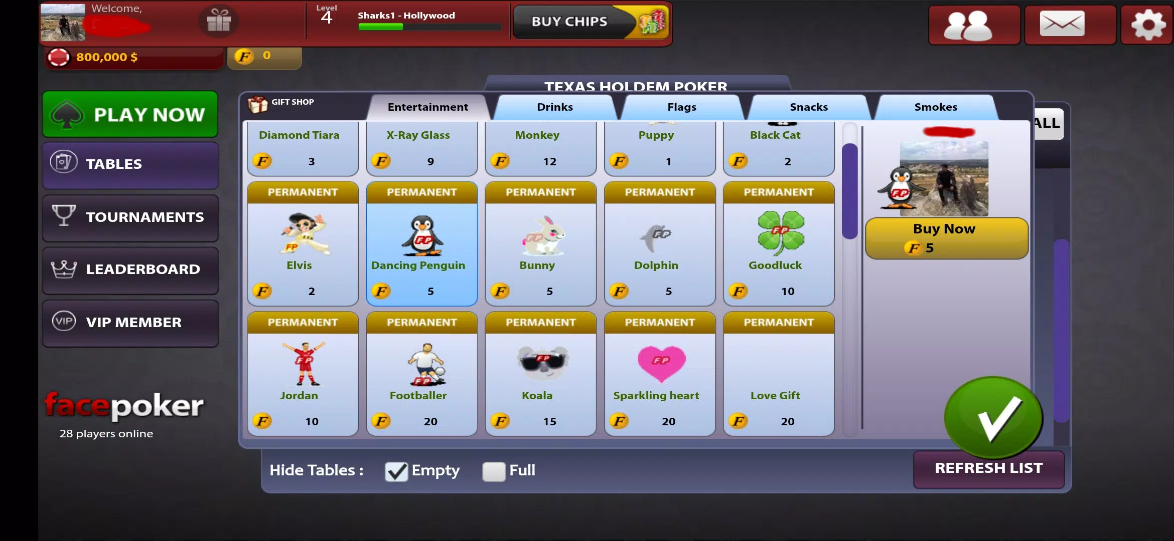 FacePoker Screenshots