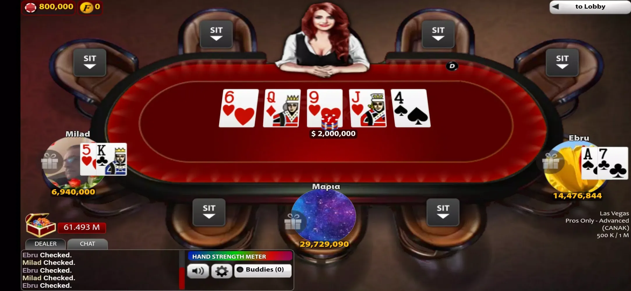 FacePoker سکرین شاٹس