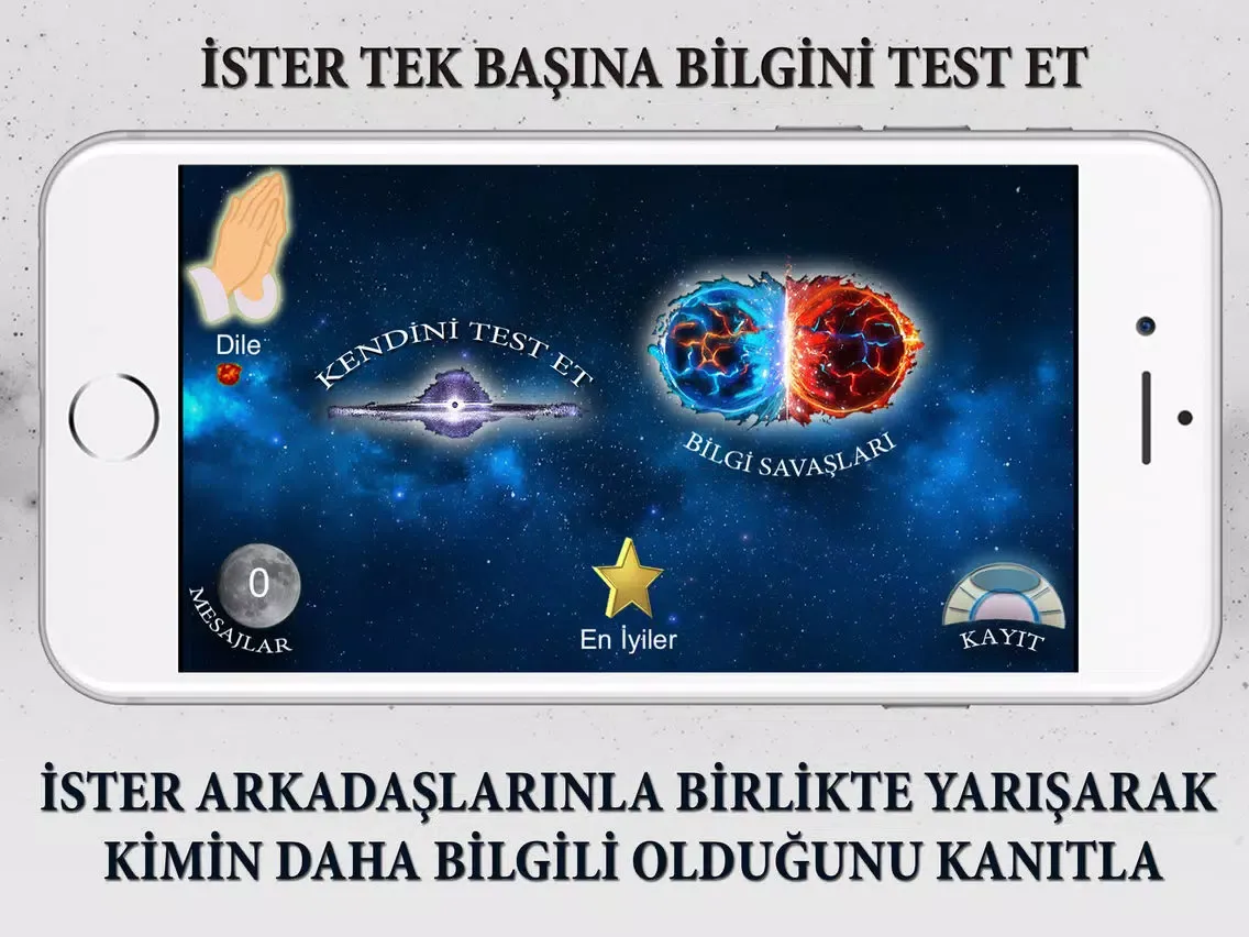 Capturas de tela do Bilgi Yarışması Uzayda Yolculuk iPad 