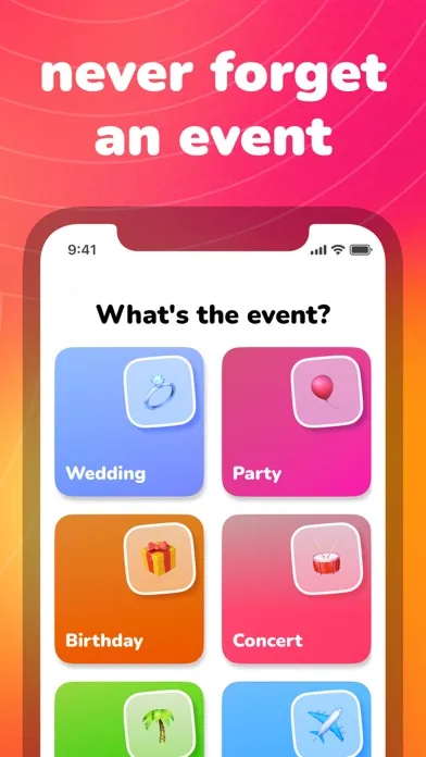 Скриншоты Countly: Countdown, Date Timer