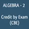 Algebra 2 Credit by Exam