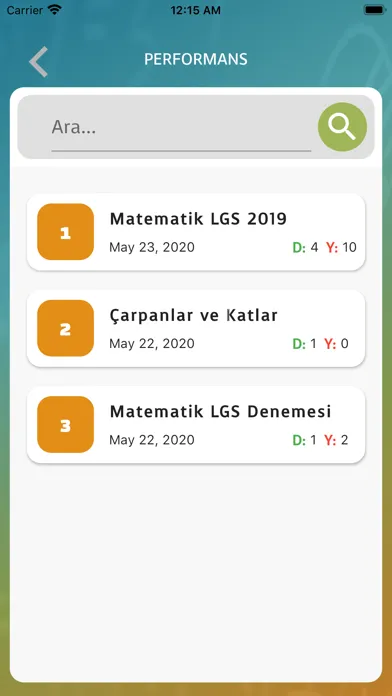Screenshot di LGS CEPTE