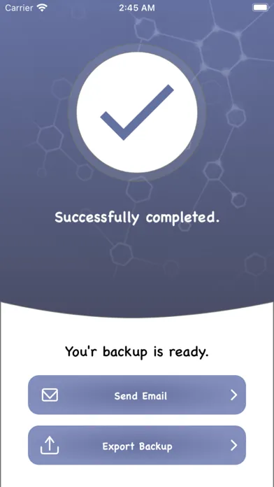 Screenshot di Contacts Backup Easy Transfer