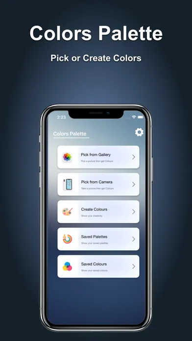 Colors Palette - Pick Color سکرین شاٹس