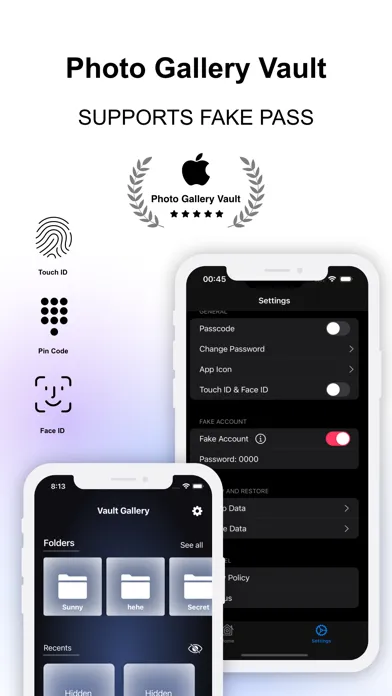 Screenshot di Photo Gallery Vault - Hidden