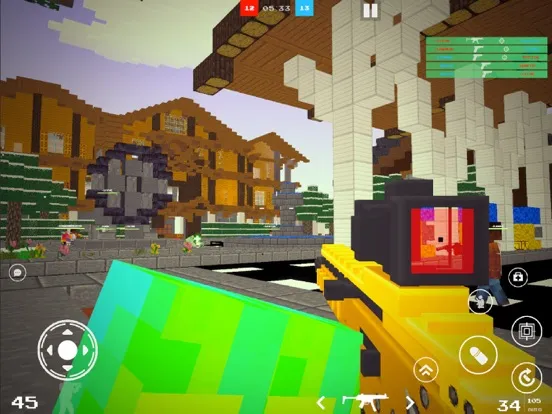 Tangkapan skrin Block GUN 3D: FPS Shooter iPad 