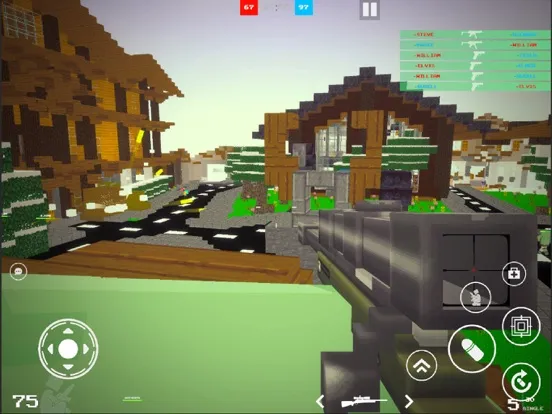 Tangkapan skrin Block GUN 3D: FPS Shooter iPad 