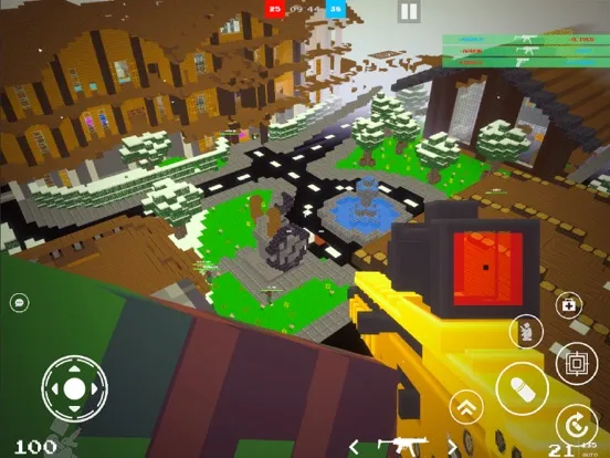 Tangkapan skrin Block GUN 3D: FPS Shooter iPad 