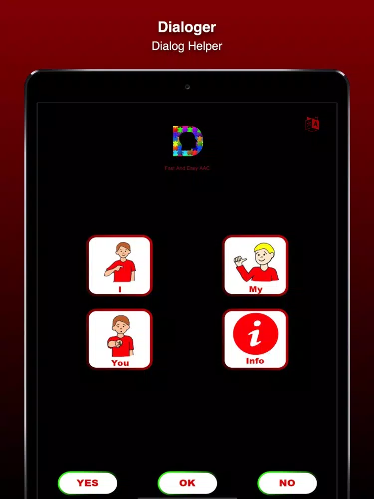 Скриншоты Dialoger - Fast And Easy AAC iPad 