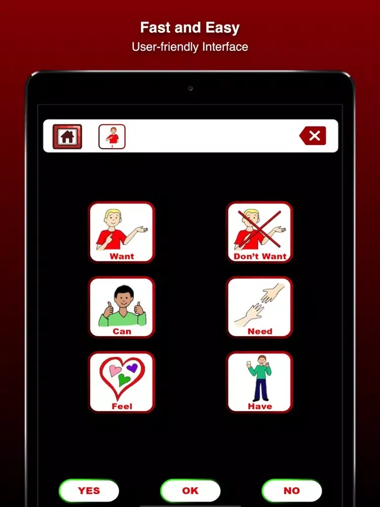 Screenshot di Dialoger - Fast And Easy AAC iPad 
