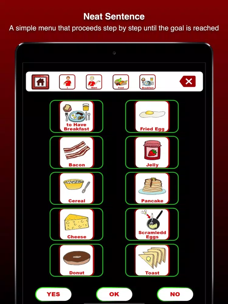 Скриншоты Dialoger - Fast And Easy AAC iPad 