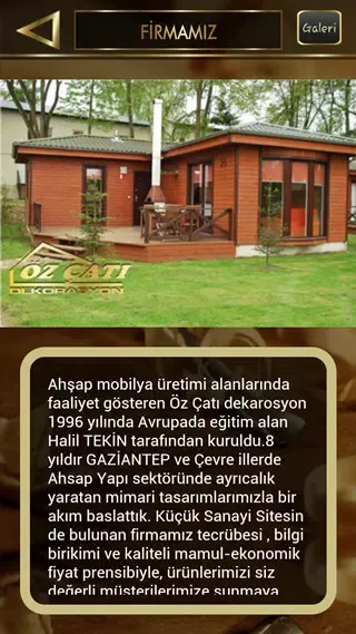 Tangkapan layar Öz Çatı Dekorasyon
