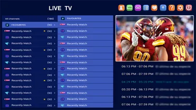 IPTV Smart Player - Live TV سکرین شاٹس