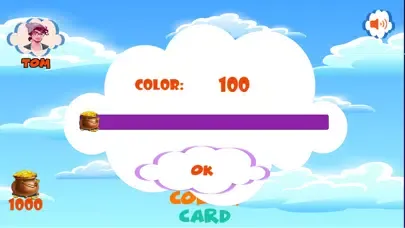 Capturas de tela do Colorful Card