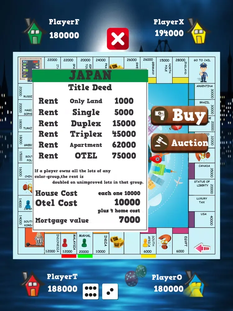 free landlord app - board game iPad  स्क्रीनशॉट