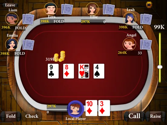 Capturas de tela do Golden Texas Holdem Poker iPad 