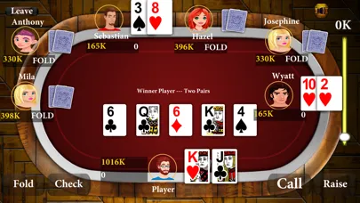 Capturas de tela do Golden Texas Holdem Poker