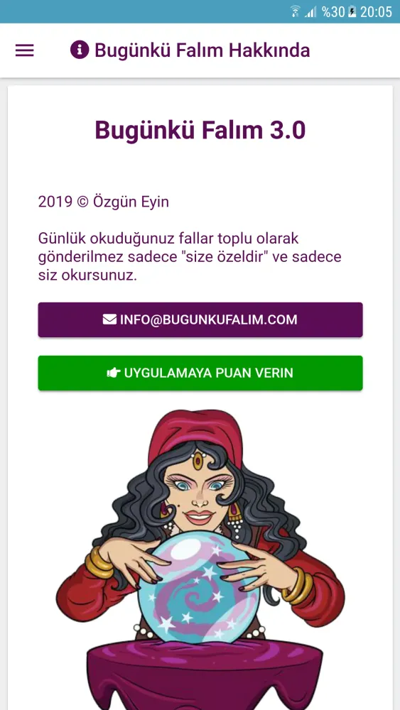 Zrzuty ekranu Bugünkü Falım - Günlük Fal