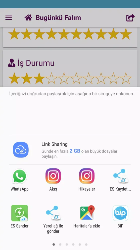 Zrzuty ekranu Bugünkü Falım - Günlük Fal
