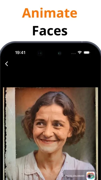 Tangkapan skrin Nostalgia AI:Old Photo Restore