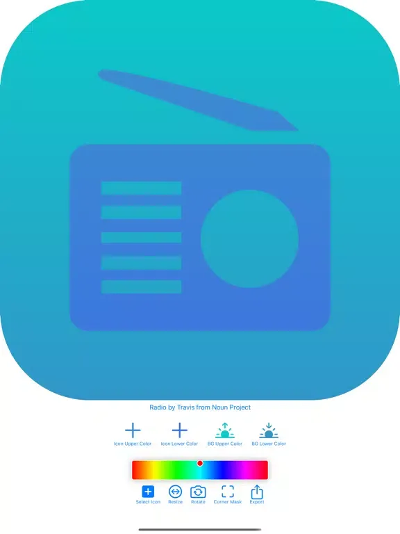 Mobile App Icon Maker-Designer iPad  سکرین شاٹس