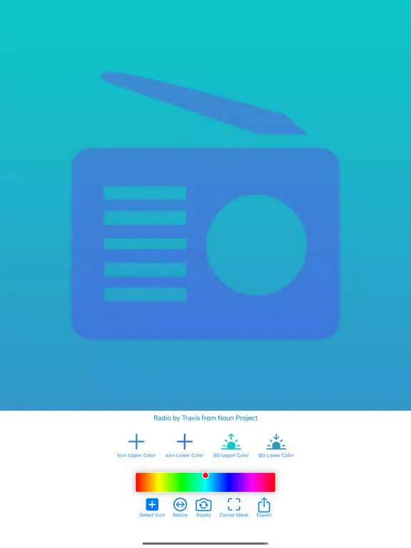 Mobile App Icon Maker-Designer iPad  سکرین شاٹس
