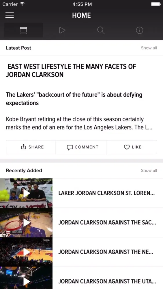 Jordan Clarkson Screenshots