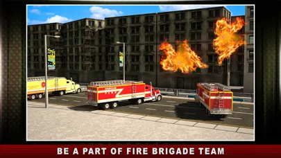 Screenshot di Airport Rescue Truck Simulators – Great airfield virtual driving skills in a realistic 3D traffic environment