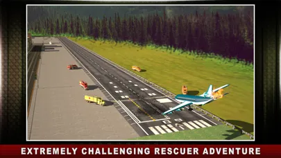 Screenshot di Airport Rescue Truck Simulators – Great airfield virtual driving skills in a realistic 3D traffic environment