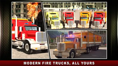 Screenshot di Airport Rescue Truck Simulators – Great airfield virtual driving skills in a realistic 3D traffic environment