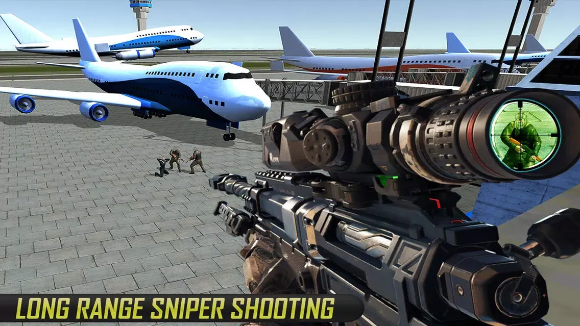 Zrzuty ekranu SWAT Police Sniper Guard Airport Rescue Mission