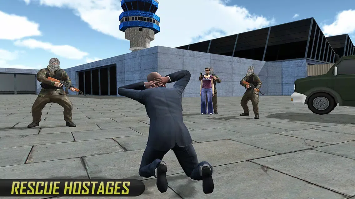 Zrzuty ekranu SWAT Police Sniper Guard Airport Rescue Mission